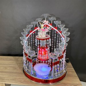 Tháp ly đám cưới giá rẻ đẹp